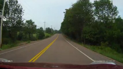GS900 Dashcam Test @ 1080p/30 - Late evening drive from town to the new farmland.