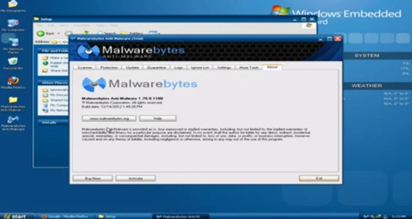 Download Malwarebytes Anti-Malware PRO v1.70.0.1100