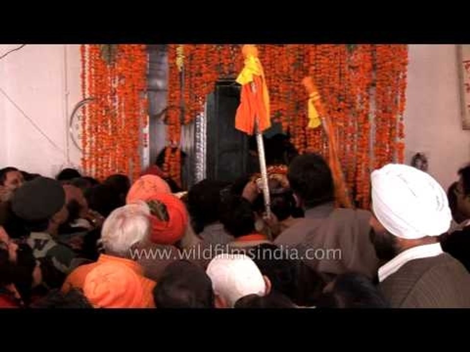 Crowd rush at Gangotri Temple