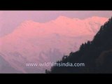 Majestic sunset sights of the Himalayas: View from Gangotri