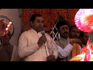 Mantras on a mic: At Gangotri Temple