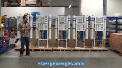 Pure Aqua| Combinación Agua del Grifo de Ósmosis Inversa Canadá 5 x 9,000 GPD & 2 x 7,200 GPD