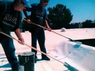 Roof repair on epdm roof