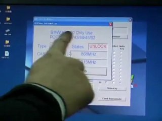 How to write key with BMW CAS AK300 Key Maker