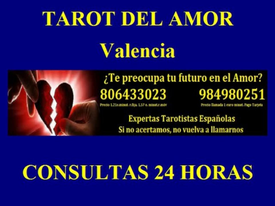 Tarot en Valencia del Amor