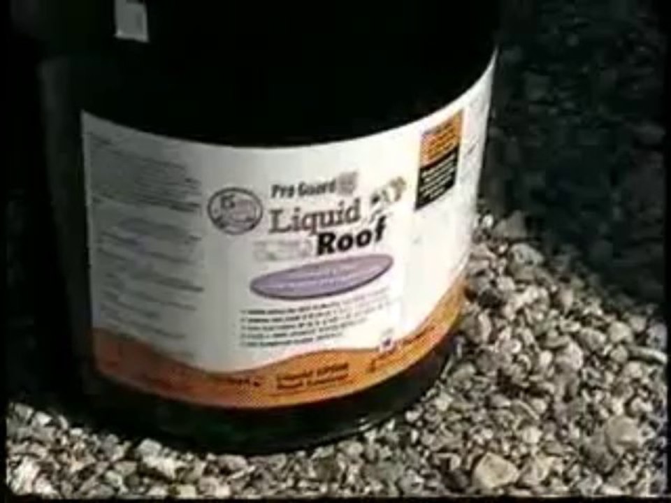 RV Roof Repair and Leaks Repair with Liquid Roof