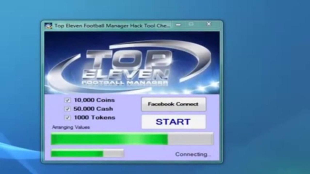 Top Eleven Hack Coins Token Cash [Free Download] August 2013