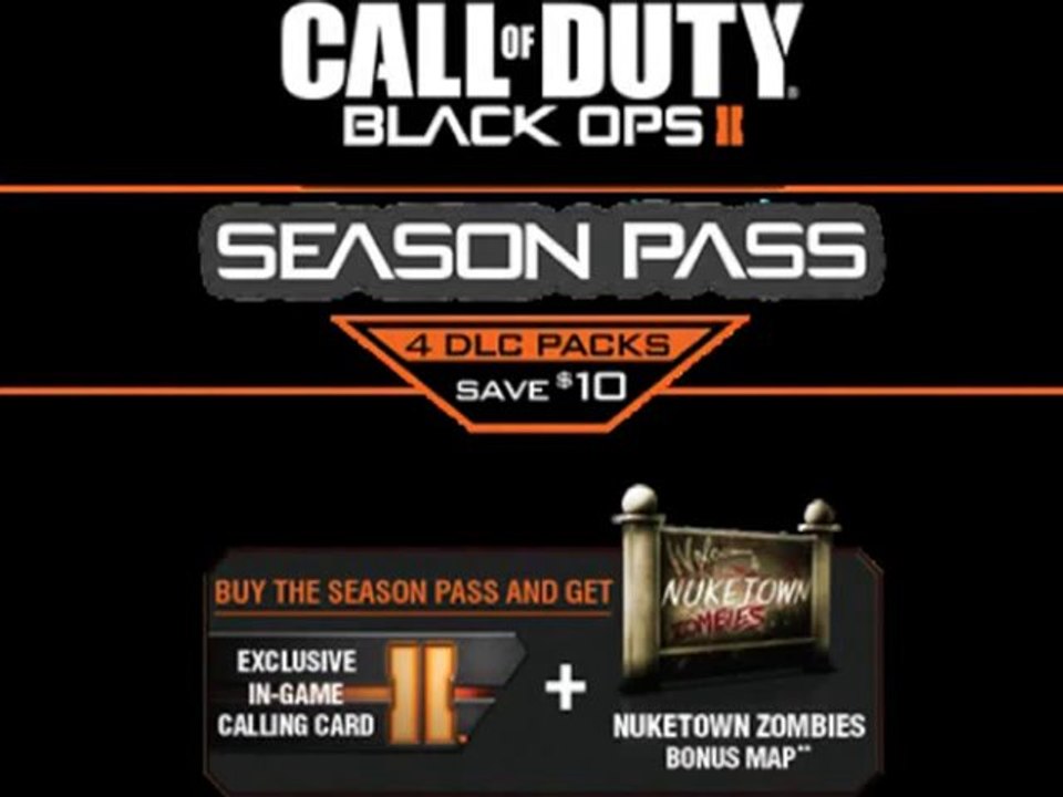 Latest 2013 Call of Duty Black Ops 2 Season Pass Steam Key For Free