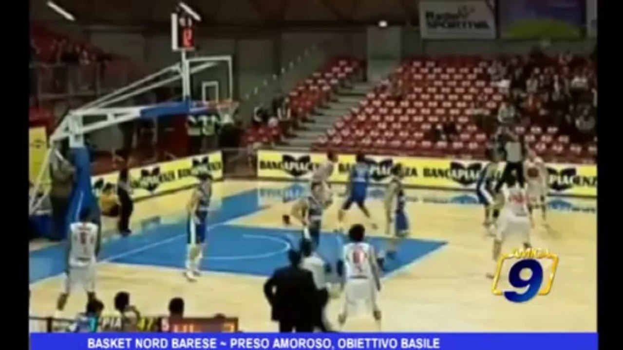 Basket Nord Barese | Preso Amoroso, obiettivo Basile