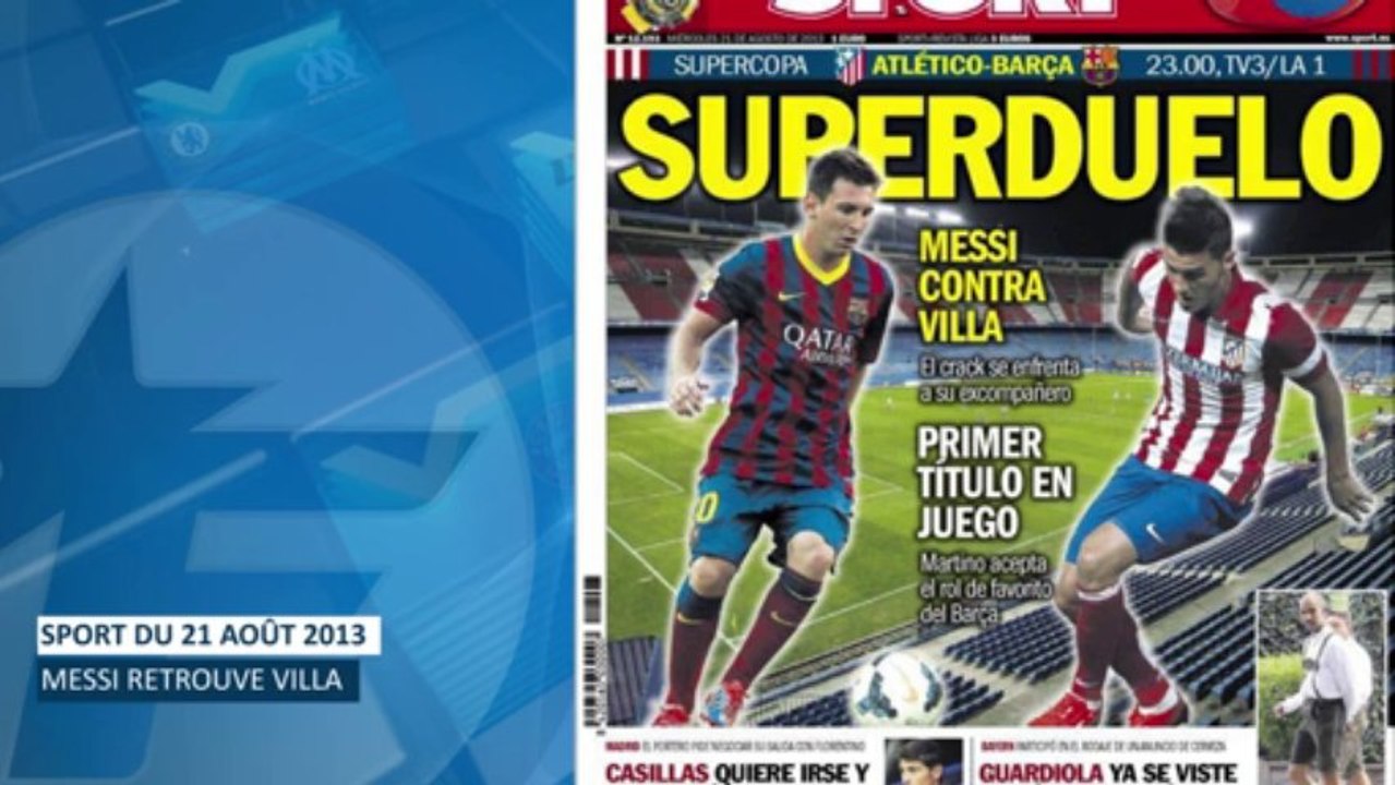 Les chaudes retrouvailles entre Messi et Villa, la Juventus rembarre Arsenal