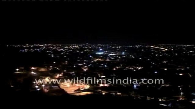 1061.Crackers being burst on Diwali