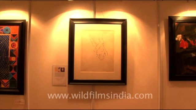 1191.Painting of Tyeb Mehta