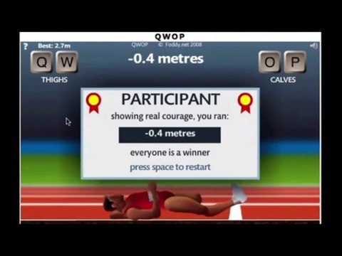 Achievement Hunter Rage Quit - QWOP