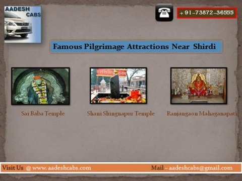 Cabs from Pune Airport to Shirdi