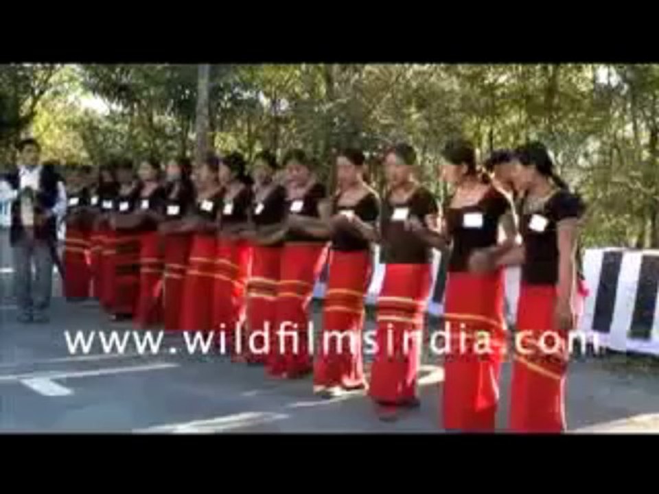 161. Tribal dance from Arunachal Pradesh