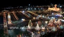 140. Kumbh mela at night