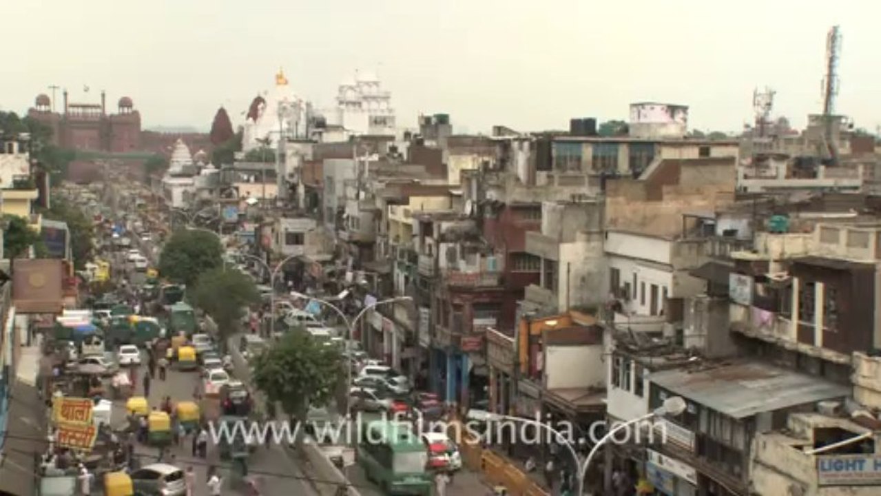 Red fort-time lapse