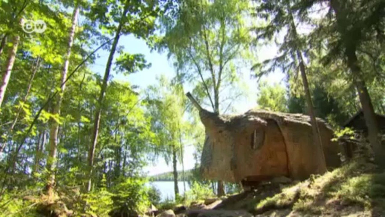 La "casa-acordeón" en Suecia | Euromaxx