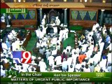 Lok Sabha adjourned for the day as MPs protest against Telangana