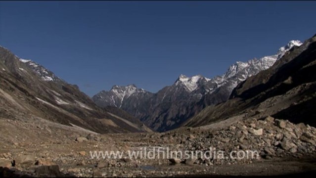 1742.Shivling above the Tapovan shelf, from Gaumukh