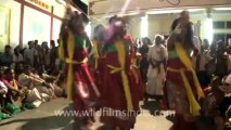 2291.Women dancing to traditional music in Assam
