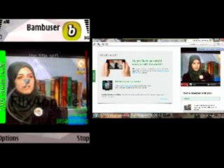 Explain Bambuser شرح برنامج البث المباشر من الموبايل على الإنترنت