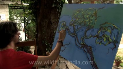 2674.Painting in Escape festival