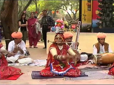 2696.Folk music and dance at Surajkund Mela