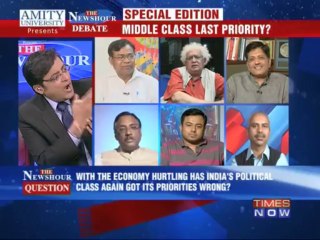 The Newshour Debate: Middle class last priority? - Part 4