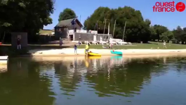 Activités nautiques au lac de la Dathée - Lac de la Dathée