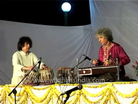 2961.Two Music maestros - Ustad Zakir Hussain and Pt Shiv Kumar Sharma