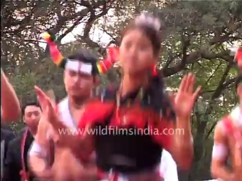 2968.Kabui Naga Tribal Dance