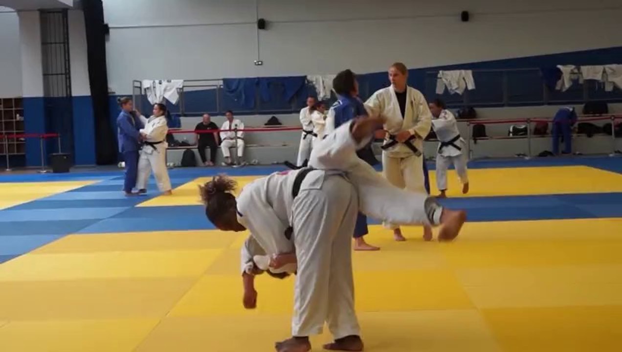"En route pour Rio", le Judo avec Gévrise Emane