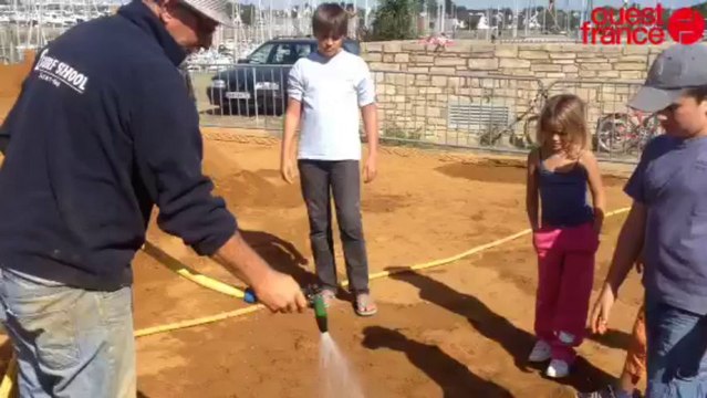 Atelier de sculpture sur sable au Crouesty - Atelier de sculpture sur sable au Crouesty