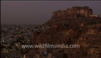 531.Aerial view of Jodhpur from Mehrangarh Fort!