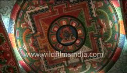 601.Paintings inside the monastery