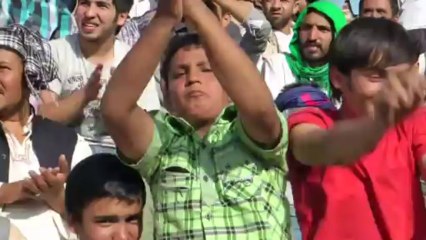 Afghan ecstasy after easy football win over Pakistan