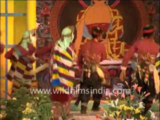 728.Mask Dance, Arunachal Pradesh