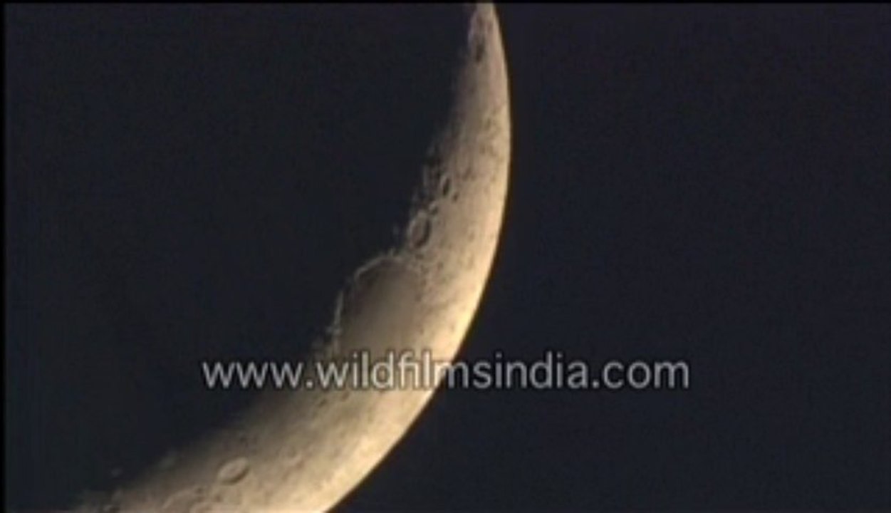 81. Moon up close with Craters!!