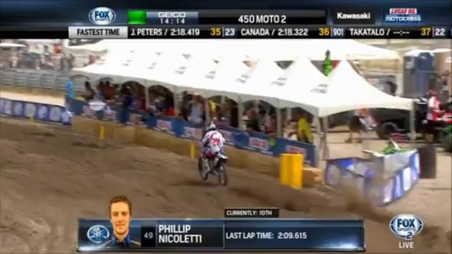 2013 AMA MX Rd11 Utah 450 Moto2