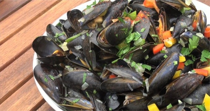 Recette de Moules à la plancha - 750 Grammes