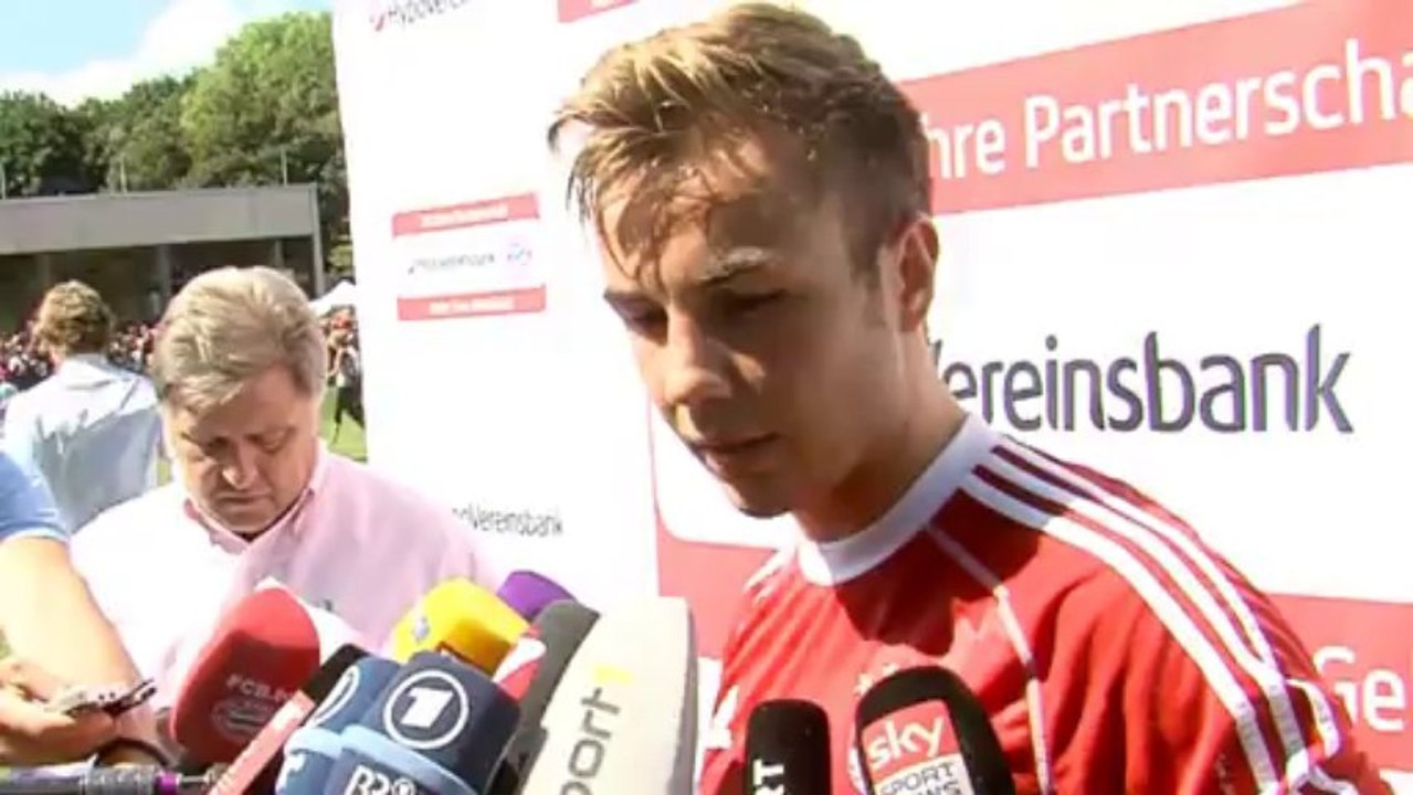 Götze zu Hofmann: "Ein guter Junge, ein guter Kicker"