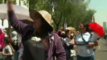 Mexican teachers protest education reforms