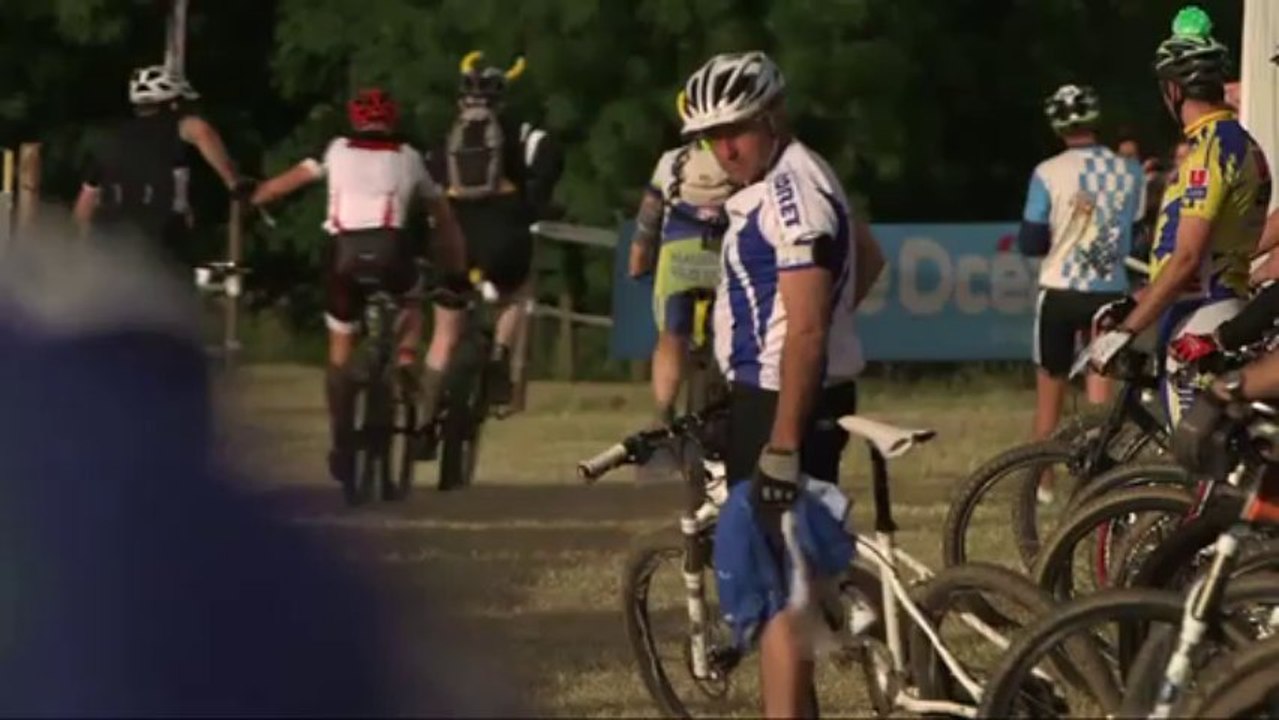 Christian Philippe, 24h en VTT à Mauves-sur-Lo...