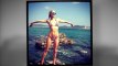 Paris Hilton Flaunts Her Figure in a Zebra Print Bikini in Ibiza