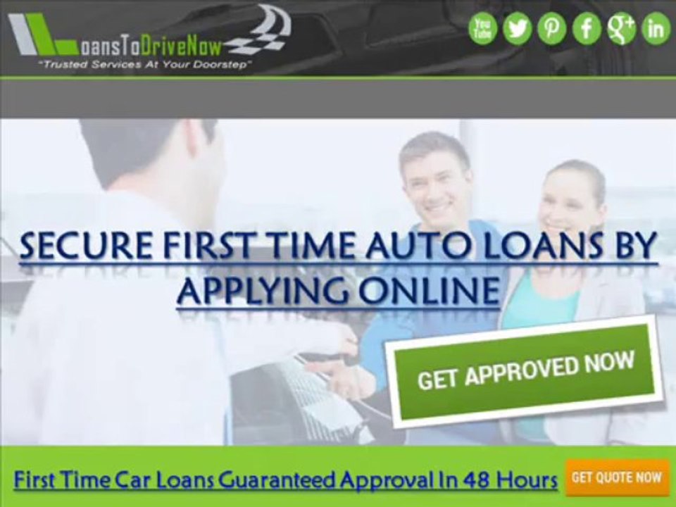 First Time Car Buyer Program With No Cosigner