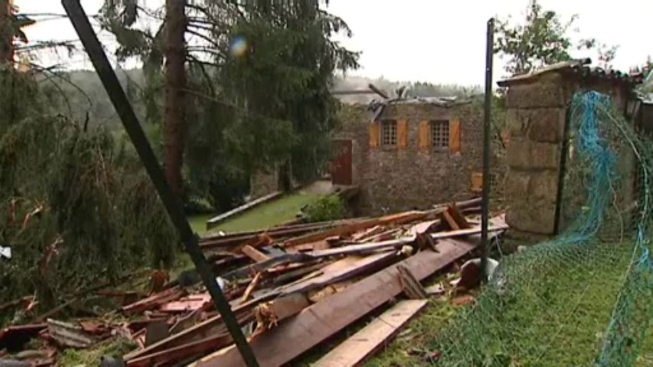La commune de Saint-Alyre-d'Arlanc victime d'une tornade
