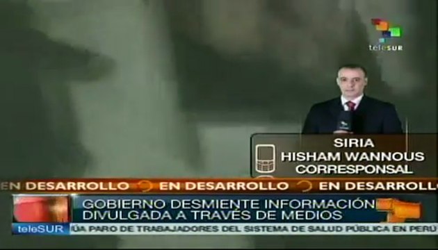 Siria desmiente haber utilizado armas químicas contra terroristas