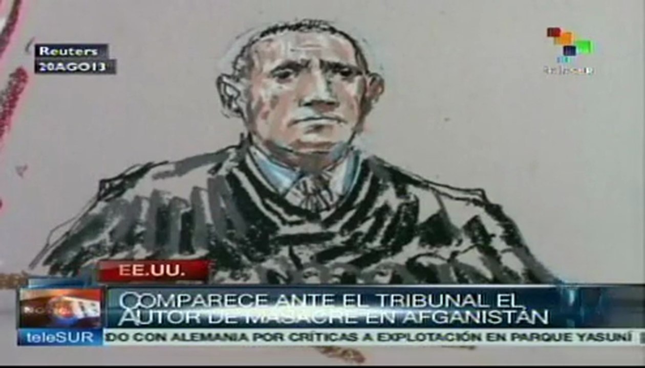 Fase final en EE.UU. de juicio contra autor de la masacre de Kandahar