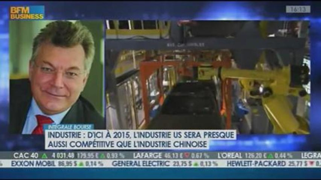 Excellentes perspectives d'ici 2015 pour l'industrie aux États-Unis : Philippe Waechter dans Intégrale Bourse - 21/08
